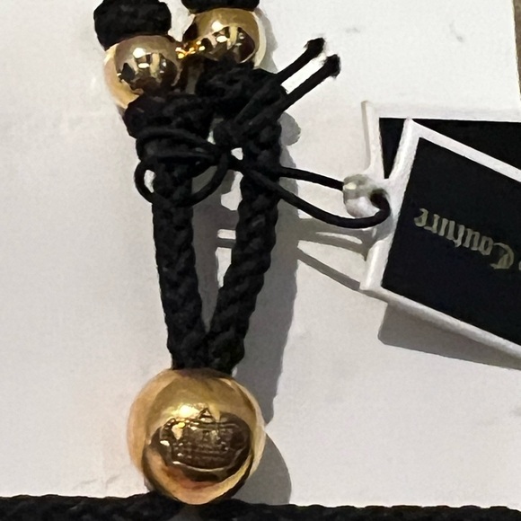 Juicy Couture Black and Gold Heart Bracelet - Picture 3 of 4